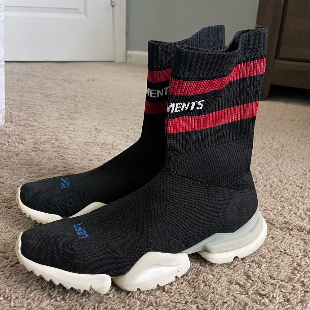 Vetements sock pump high tops
